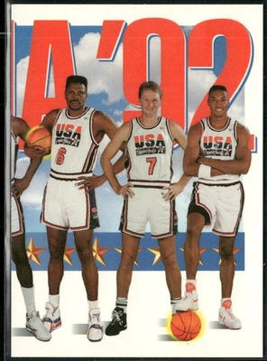 SkyBox #546 1991-92 Patrick Ewing Larry Bird Scottie Pippen EE. UU. Baloncesto Foto 1 de 2