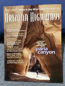 ARIZONA HIGHWAYS, OCTOBER 202, PARIA CANYON, PELONCILLO MTNS/ FREE POSTAGE!!!!! - Picture 1 of 19