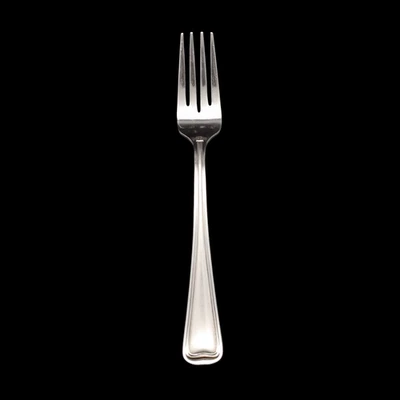 1 Gorham Monet Frosted Salad Fork - 7" Satin Stainless Steel China - Image 1 of 4