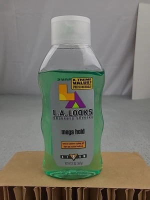 1x LA Looks Flex Hold Nivel 8 Verde Sujeción Flexible Gel Cabello Sin Alcohol 20 Oz Foto 1 de 4
