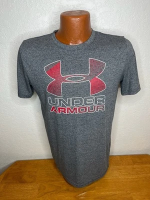Camisa Under Armour Atlética Heat Gear S/S para Niños Talla Juvenil Extra Grande YXL Gris Foto 1 de 4