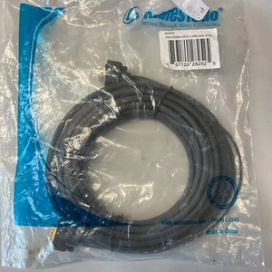 CABLES TO GO 28252 25 Ft FLEXIMA HD15 3.5MM M/M SVGA Shielded Monitor Cable Grey - Picture 1 of 6
