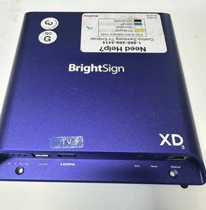 BrightSign XD3 Model XD233 Media Player - Picture 1 of 7