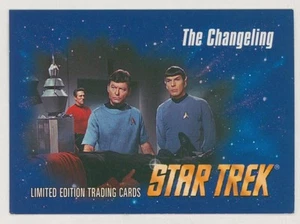 RARE 1993 TOS Star Trek VHS EXC SkyBox Card Episode #37 ~ The Changeling / Spock - Picture 1 of 2