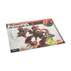 1x Lego Bionicle Building Instructions A5 for Set Piraka Hakann 8901
