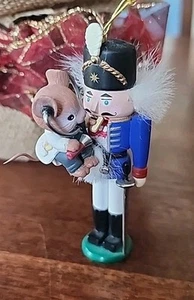 1995 Enesco Treasury Adorno de Navidad Crackin’ A Smile Dr Mouse Cascanueces - Imagen 1 de 5