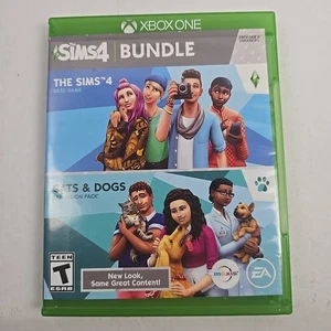 Die Sims 4 Bundle mit Katzen und Hunden - Xbox One CIB saubere Disc  - Bild 1 von 4