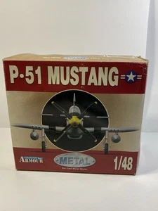P51 MUSTANG Franklin Mint CDC Armour Collection USAAF WWII 98035 1/48Capt WEAVER - Picture 1 of 24