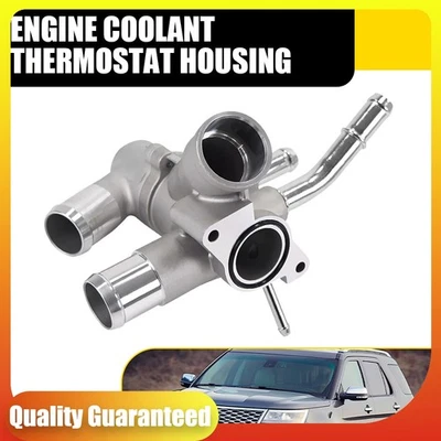 Carcasa de termostato para Ford Explorer Edge Flex Taurus Lincoln MKZ MKX MKT MKS O Foto 1 de 4