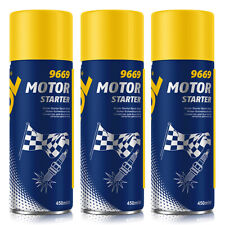 Produktbild - Starthilfe Spray 3x 450ml MANNOL Motor Starter Kaltstart Startpilot Dose