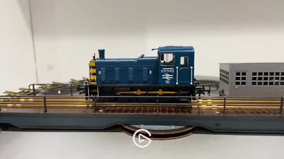 Bachmann Branchline 31-362A Class 03 Shunter 03045 BR Blue Wasp Stripe DCC Ready - Image 1 of 4