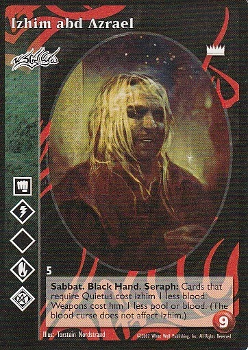 4 x Izhim abd Azrael VTES CCG - Image 1 of 1