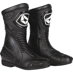 Cortech Speedway Collection Apex RR Waterproof Boots, Black - All Sizes - Picture 1 of 10