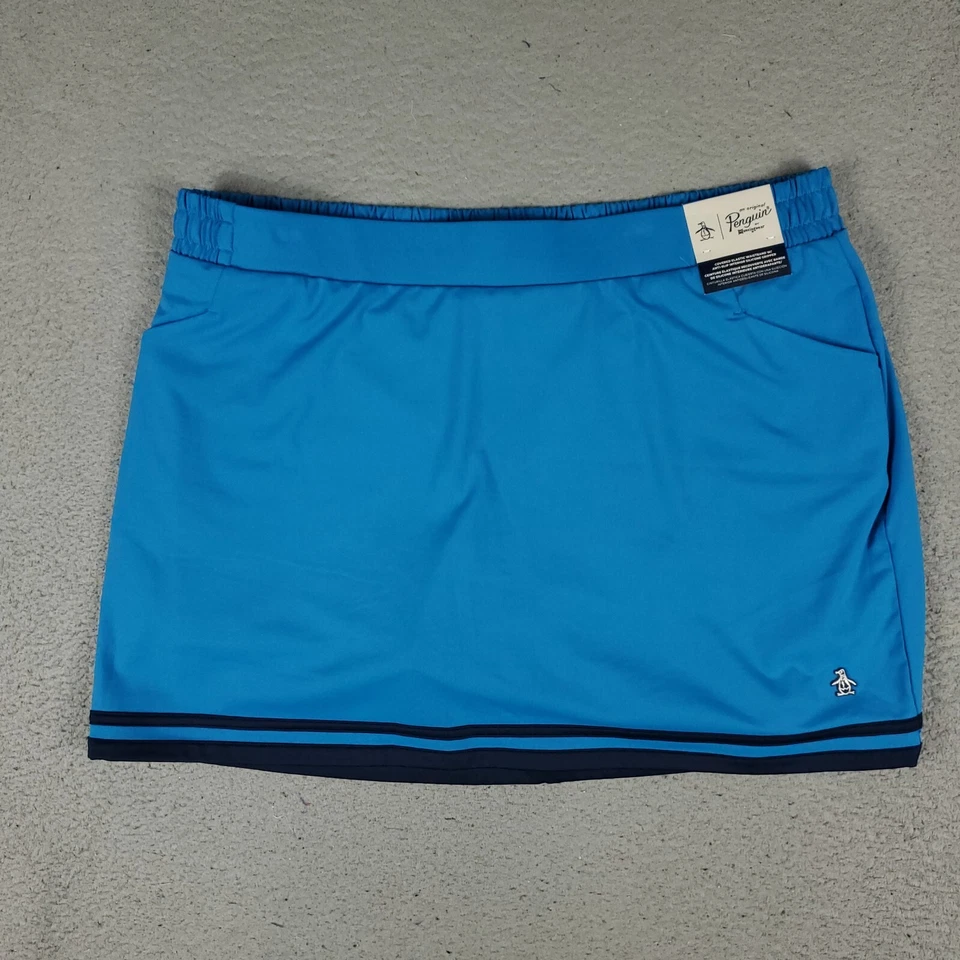 Penguin Skort Womens Size XL Blue Stretch Golf Skirt Active Performance Skirt Foto 1 de 4