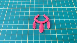 Anneau de plumes bouclier d'indien 30 09 8610 pièce détachée Playmobil #B85 - Picture 1 of 2