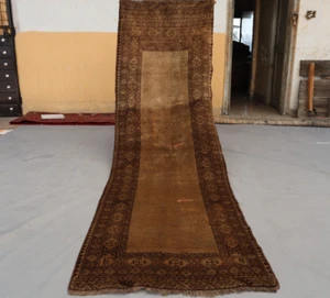 2x9 Afghan Turkoman Runner Rug - Traditional Ersari Style - Geometric Wool Rug. - Picture 1 of 11