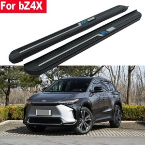 Fixed Running Board Fits For Toyota bZ4X 2023 2024 Side Step Nerf Bar Stair 2PCS - Picture 1 of 7