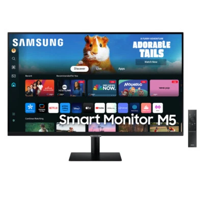 Samsung M50D Smart 32" Full HD LED 4ms Smart Monitor with Speakers and Remote - Image 1 of 4
