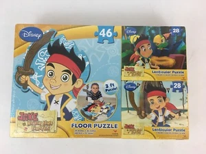 Jake & the Never Land Pirates 46 Piece Educational Giant 3ft Floor Puzzle +2lant - Picture 1 of 9