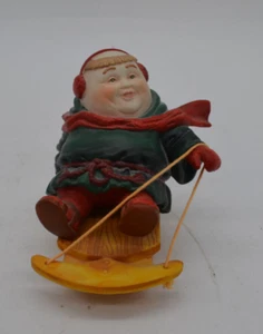Dept. 56 Department 56 Merry Makers Solomon the Sledder - Picture 1 of 4