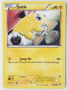 Tarjeta Pokémon Joltik 50/135 LP - 2012 Tormenta de Plasma - Arte Tomokazu Komiya - Imagen 1 de 2