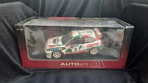 1:18 AUTOArt Toyota Corolla Carlos Sainz + Luis Moya Rally New Zeland - Foto 1 di 8