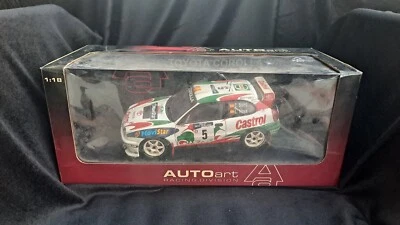 1:18 AUTOArt Toyota Corolla Carlos Sainz + Luis Moya Rally New Zeland - Immagine 1 di 4