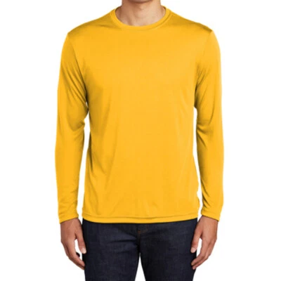 Camiseta de competidor Sport-Tek ligera de manga larga para hombre PosiCharge Foto 1 de 2