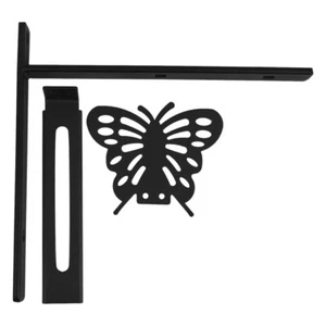 Flower Pot Stand Railing Window Box Brackets Fence Porch Planter - Picture 1 of 12