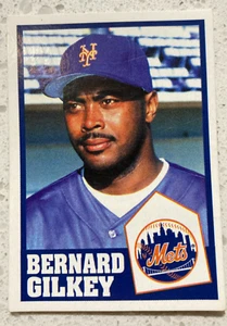 1998 Panini Venezuelan Sticker Bernard Gilkey New York Mets Rare - Picture 1 of 1