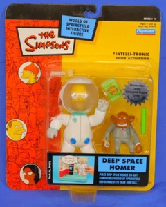 SIMPSONS DEEP SPACE HOMER FIGURE WORLD OF SPRINGFIELD PLAYMATES SERIES 15 - Picture 1 of 2