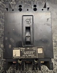 *Chipped Used Westinghouse EHB3040 40 amp 480 VAC circuit breaker 3 POLE 40A
