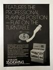 Jukebox Wurlitzer Zodiac 1971 court imprimé type d'affiche annonce, annonce (var platine)
