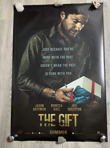 Póster de cine de 2 caras de THE GIFT 27x40 (2015) BATEMAN & HALL Usado en excelente estado - Imagen 1 de 6