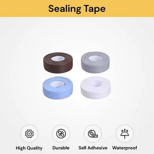 Self Adhesive Waterproof Sealant Caulk Strip Sealing Tape Kitchen Toilet Bathtub - Picture 1 of 13