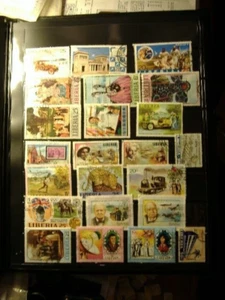 LIBERIA Lot -  USED/No Gum/CTO - 44 Stamps - Picture 1 of 6
