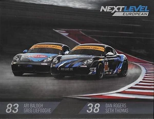 Postal IMSA Balogh, Liefooghe, Rogers 2016 ""next level"" #38/83 CTSC - Imagen 1 de 2