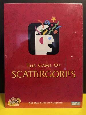 The Game of Scattergories Shrink Wrapped New in Box by Hasbro 2003 - Image 1 of 4