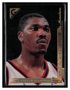 1995 Topps Gallery - Masters #9 Hakeem Olajuwon - Picture 1 of 2