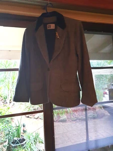 Vintage Sportscraft Houndstooth Ladies Jacket - Picture 1 of 10