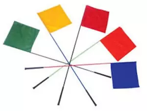 KOEHN Whip Flag with Golf Grip 50" Assorted Colors - ***One Flag Only*** - Picture 1 of 4