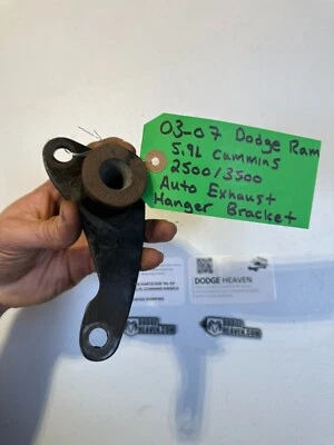 Dodge Ram 2500 3500 Cummins 2003-2007 suspensión de escape automático soporte montaje Foto 1 de 4