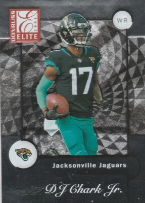 DJ Chark Jr. 2021 Donruss Elite Throwback #19 Jacksonville Jaguars - Image 1 of 2