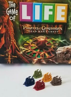 LIFE Pirates of the Caribbean Dead Mans Chest Edition - 5 Replacement Ships - Image 1 of 4