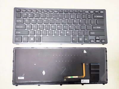 Teclado retroiluminado Sony SVF14N SVF14N11CXB SVF14N13CXB SVF14N16CXB EE. UU. 149263721 Foto 1 de 4