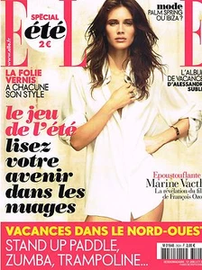 ELLE France 12th July 2013 MARINE VACTH Charlotte Di Calypso DEWI DRIEGEN @ NEW - Picture 1 of 7