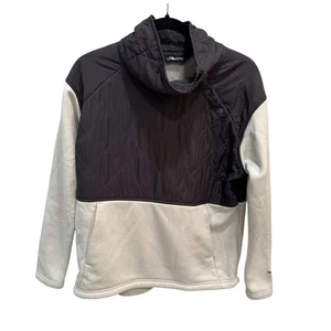 The North Face Women’s M Rosie Po Fleece Sherpa Pullover Asymmetrical Neck Cozy - Picture 1 of 10