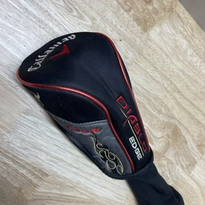 Callaway Diablo Edge Tour Driver Club Head Cover Wood Hybrid Number Tag Black - Picture 1 of 14