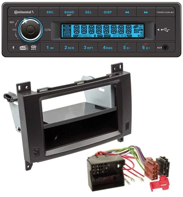 Continental MP3 DAB USB Bluetooth Autoradio für Mercedes A- B-Klasse Vito Profiv - Bild 1 von 4