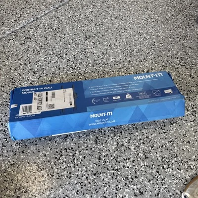 Mount-it! TV Wall Mount Design for Vertical or Portrait Mounting  37" to 75" - Image 1 of 4